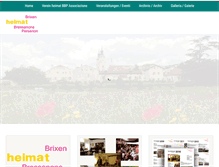 Tablet Screenshot of heimat.bz