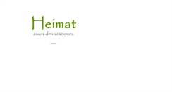 Desktop Screenshot of heimat.com.ar