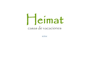 Tablet Screenshot of heimat.com.ar